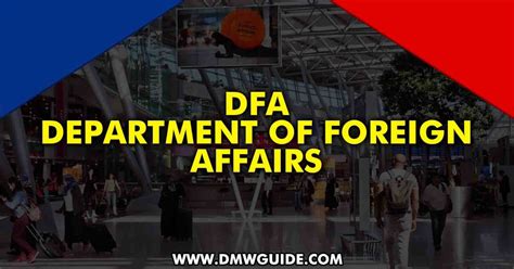 dfa visa decisions|The Department of Foreign Affairs .